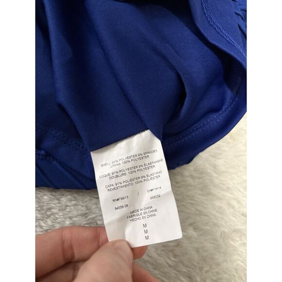 New Jessica Simpson Maternity Womens Blue Dress Size Medium NWT - Picture 6 of 8